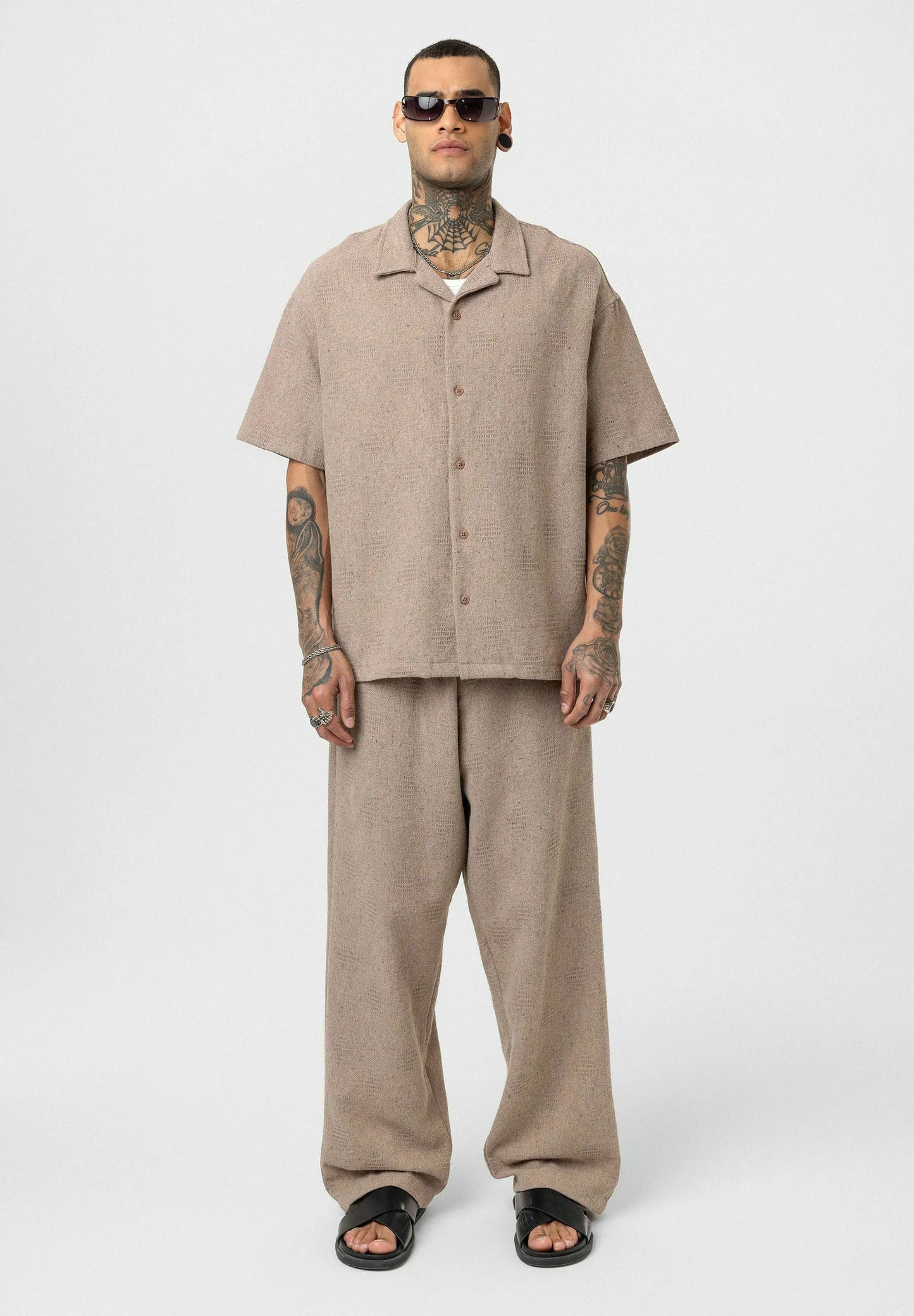 Pantaloni sportivi - light brown