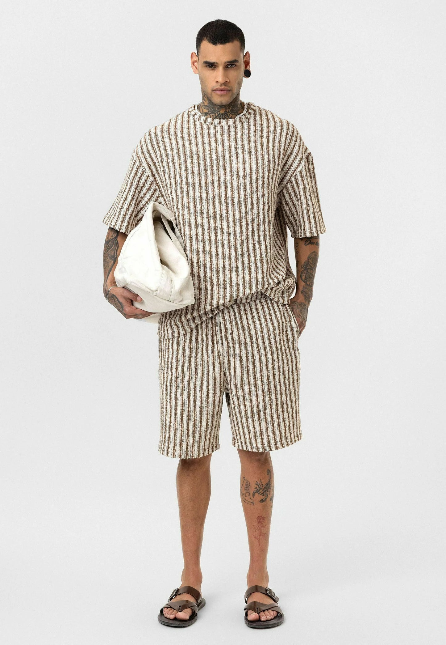 Pantaloni sportivi - brown