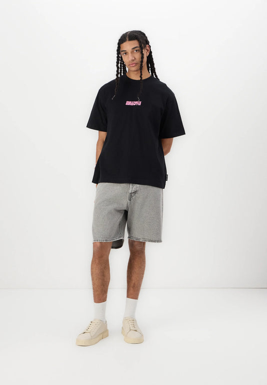 Shorts di jeans - grey denim